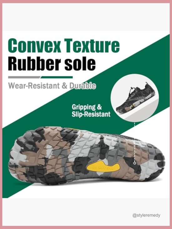 Wide Toe Box Minimalist Sneakers Zero Drop Trail Running Shoes